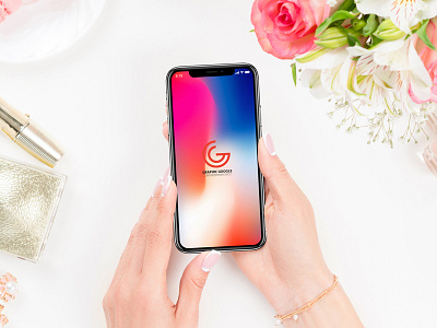 Free Beautiful Woman Using iPhone X PSD Mockup free mockup free psd mockup freebie iphone x iphone x mockup mockup mockup free mockup template psd mockup