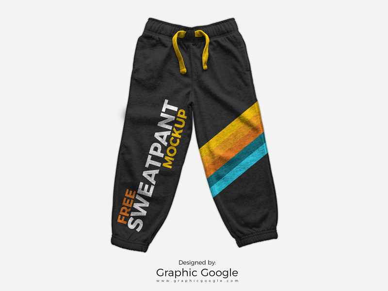 Download Free Sweatpants Mockup by Graphic Google on Dribbble