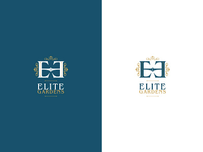 Logo Concept For Gardens elite gardens gardens logo home logo homes logo