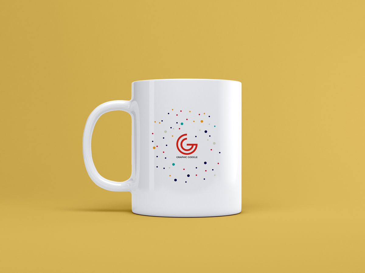 Free Elegant Brand Mug Mockup Psd by Graphic Google on Dribbble