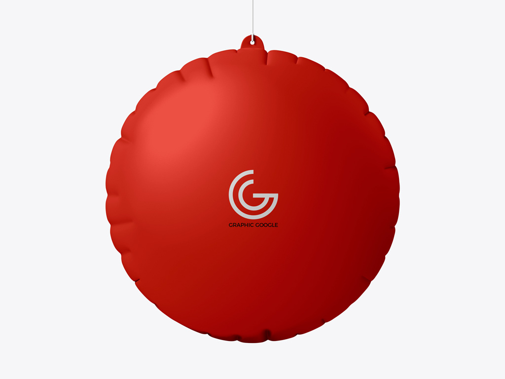 Download Free Advertising Pvc Hanging Air Balloon Dangler Mockup By Graphic Google On Dribbble