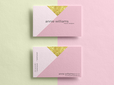 Free Texture Business Cards Mockup PSD by Graphic Google on Dribbble