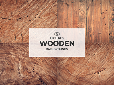 5 High Res Free Wooden Backgrounds