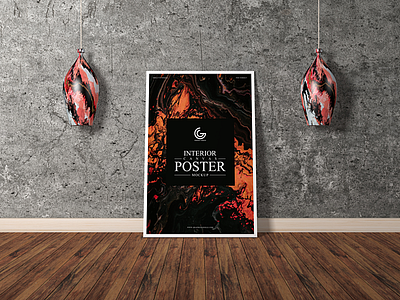 Download Poster Mockup Free Designs Themes Templates And Downloadable Graphic Elements On Dribbble PSD Mockup Templates