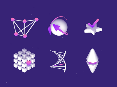 Soft 3d icons