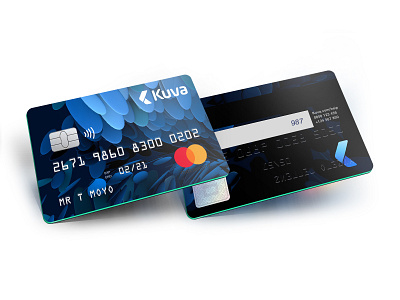 Kuva Card Design bitcoin creditcard crypto