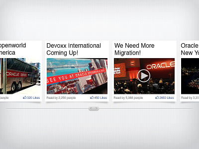 News Feed facebook feed news scroll ui