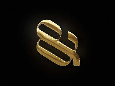 Turning typography into gold 3d blender branding design foil gold golden logo typography vector