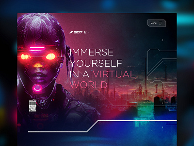 Midjourney AI - Website Experiment Webflow ai art branding cyberpunk dark design future futuristic graphic design midjourney ui website