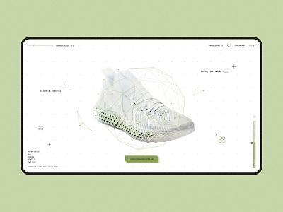 adidas Alphaedge 4D product breakdown adidas analytics animation design digital ecommerce education future futuristic retail science ui