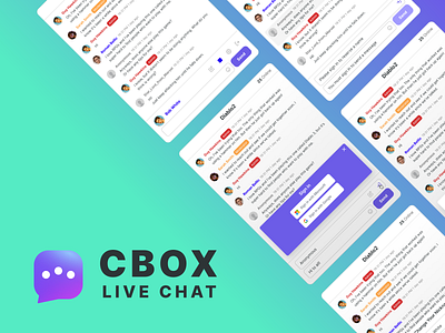 CBOX Live Chat - Web App