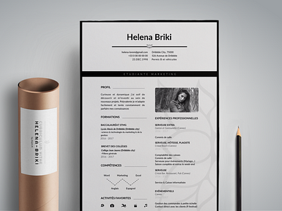 CV Graphic Recast - Helena Briki