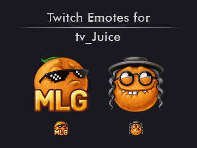 Twitch Emotes for tv_Juice