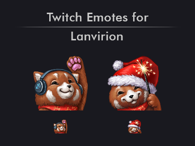 Twitch Emotes for Lanvirion