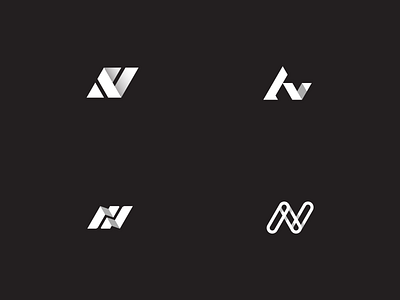 Av branding design geometric icon illustration logo typography vector