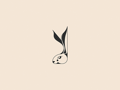 Rabbit_2 animal cute design geometric icon illustration logo playful vector