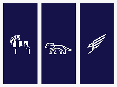 animals animals icon logo