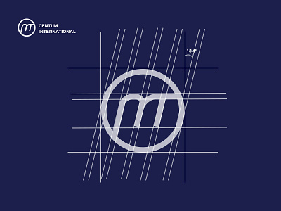 centum abstract branding design logo typography vector