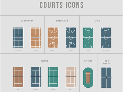 Courts Icons