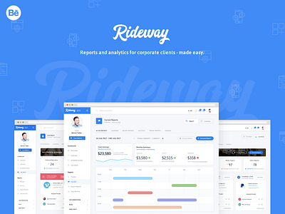 Rideway - Behance Presentation application behance dashboard ios layout mobile ui user interface ux website