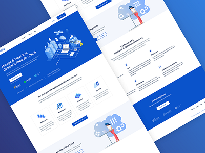 Acembly - Homepage & Inner Pages Design