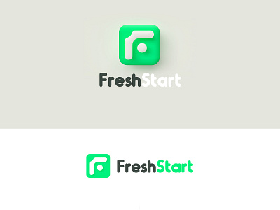 Fresh Start adobe illustrator app icon application design illustration illustrator logo minimalist logo modern logo ui