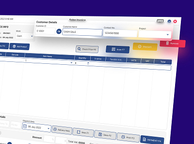 Point Of Sale Software ( POS ) app application dashboard desktop app figma point of sale pos software ui user interface uxui