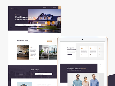 VN Real Estate berlin design germany home poland poznan realestate startup ui ux webdesign wordpress