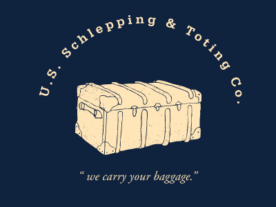 Baggage baggage illustration luggage totes typography