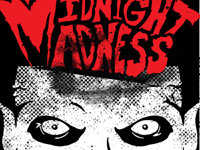 Are You Afraid Of The Dark? pt.2 halloween horror illustration typography vampire