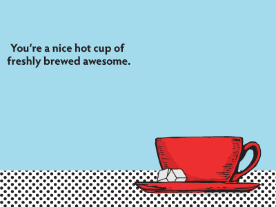 Awesome Brewed Gif coffee cup gif heart love valentines day