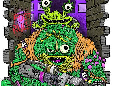 Muckman and Joe Eyeball - TMNT