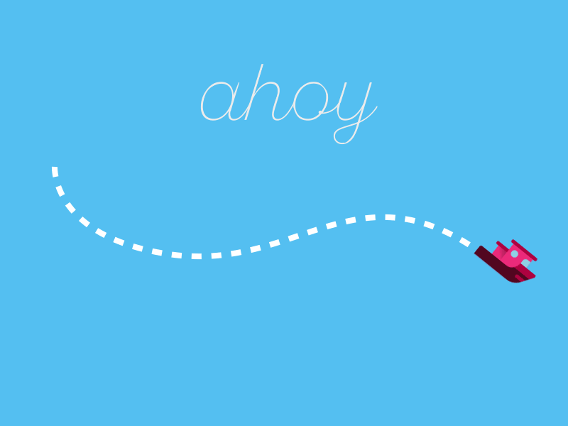 Ahoy by holograma studio on Dribbble