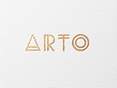 Arto Logo artisan design exclusive gold handcrafted jewelry logo luxus