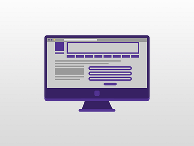 Imac Website icon imac internet mac purple web website