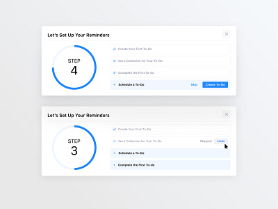 Set up Reminder/ To-dos