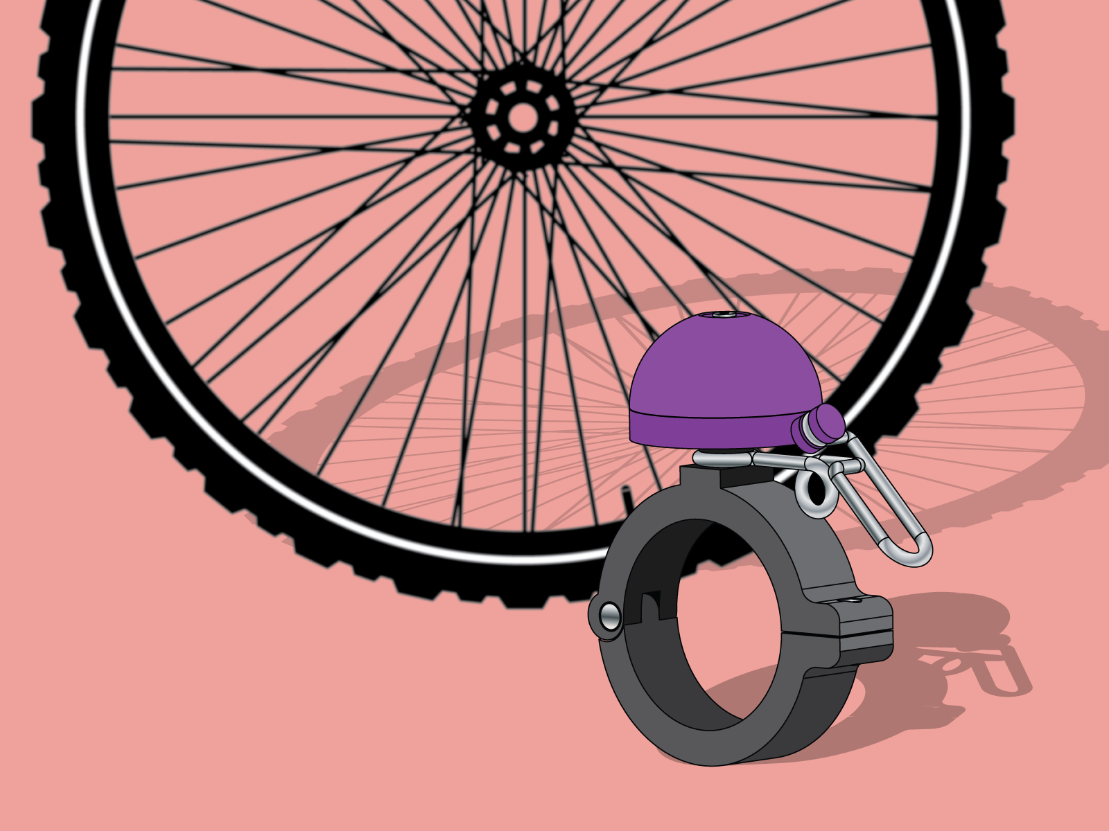 bike bell by Paul Yolles on Dribbble