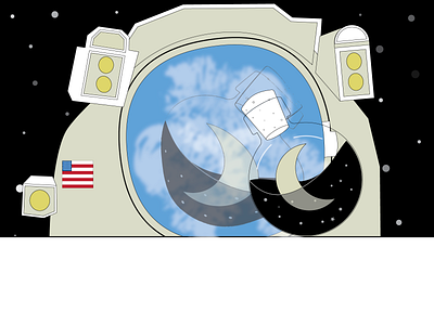 spaceman design graphic design illustration illustration art illustrator ilustrator vector