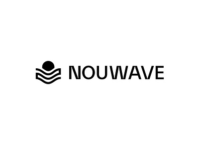 Nouwave branding clothing design logo typography