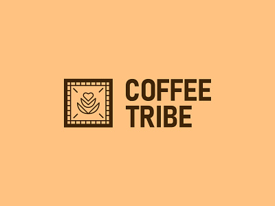 Coffee Tribe branding coffee design logo tribe typography