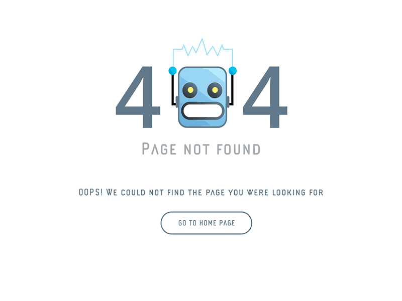 404 Page 404 page animation design illustration ui vector web website