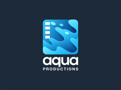 Aqua Productions aqua film logo productins