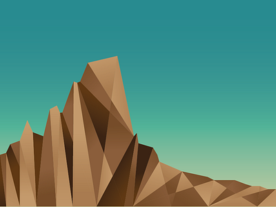 Mountain Shot illustrator landscape mountain vector