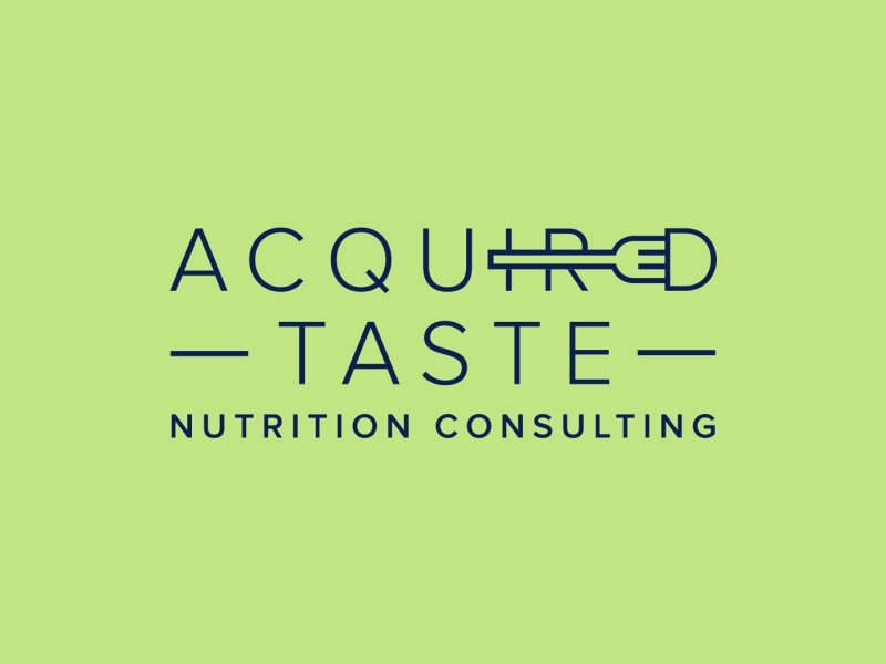 Aquired Taste Logo Animation 2d after effects animation aquired taste consulting food logo motion design motion graphics taste