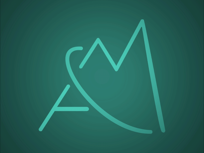 AM Folding Logo Animation