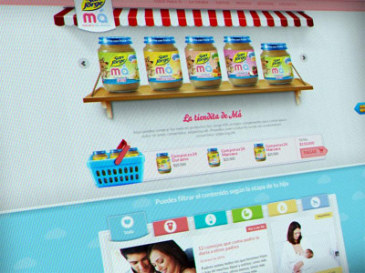 Ecommerce + Audience content audience baby cart colombia ecommerce food home kids polanco shop