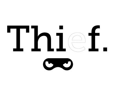 Thief clean design icons illustrator photoshop