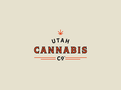 Utah Cannabis Co. Branding branding cannabis cannabis branding cannabis logo cbd logo utah weed