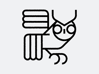 Owl bird design folk icon icons illustration owl owl icon owl illustration