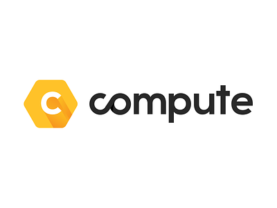 Compute Logo branding concept logo